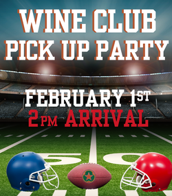 February Wine Club Party 2025 - 2pm Arrival